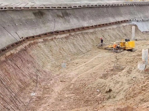 汝阳基坑边坡加固